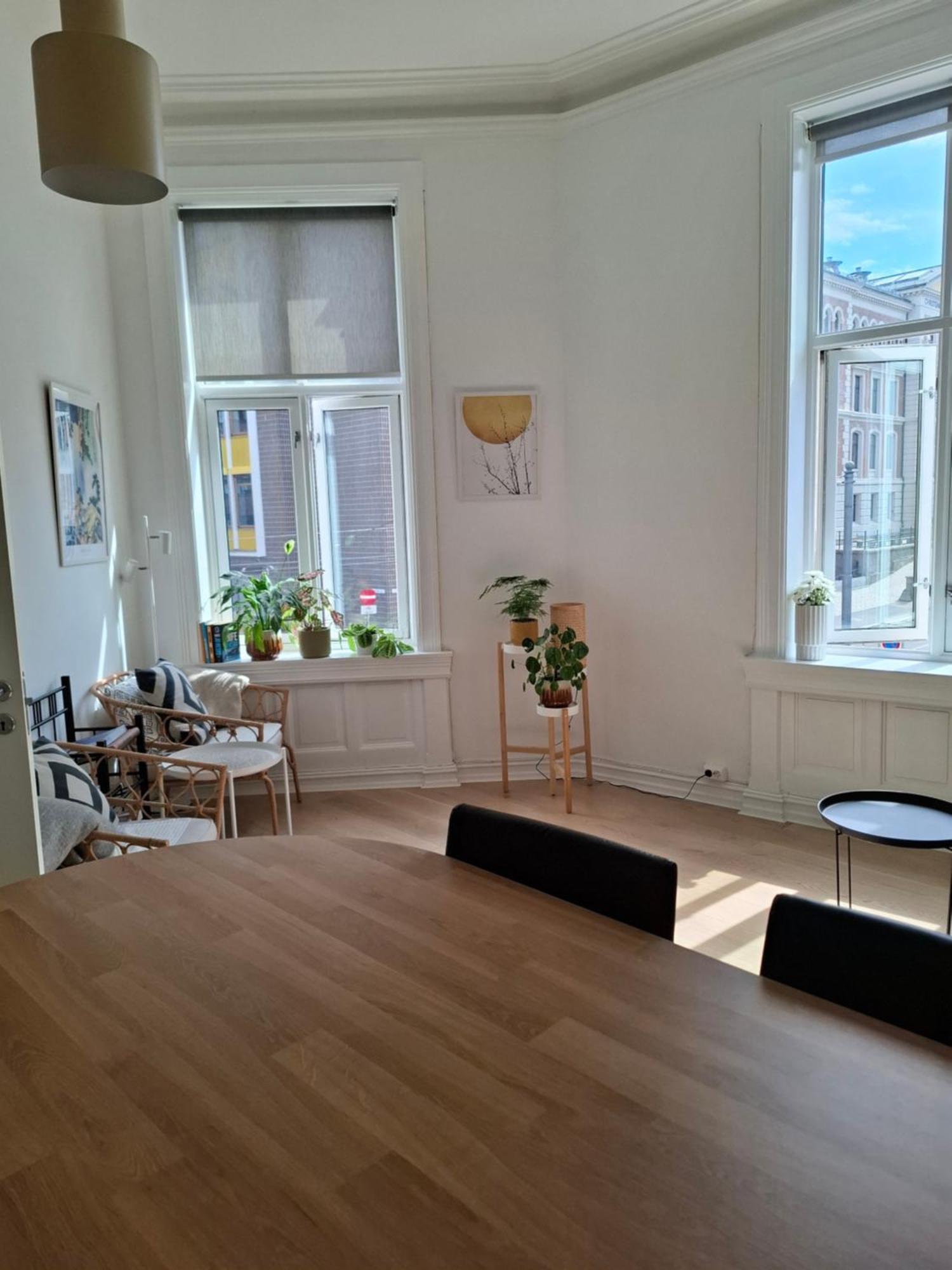 Bright And Charming Apartment From 1878 With View To The New National Museum In Осло Экстерьер фото